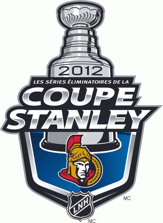 Ottawa Senators 2012 Event Logo iron on transfers for fabric
